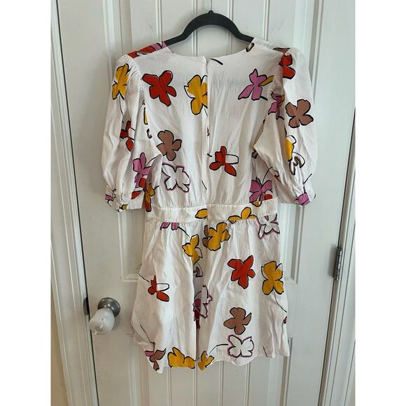 Ted Baker Floral Print Wrap Mini Dress Sz 3 (Medium 8/10)‎ - Picture 5 of 5